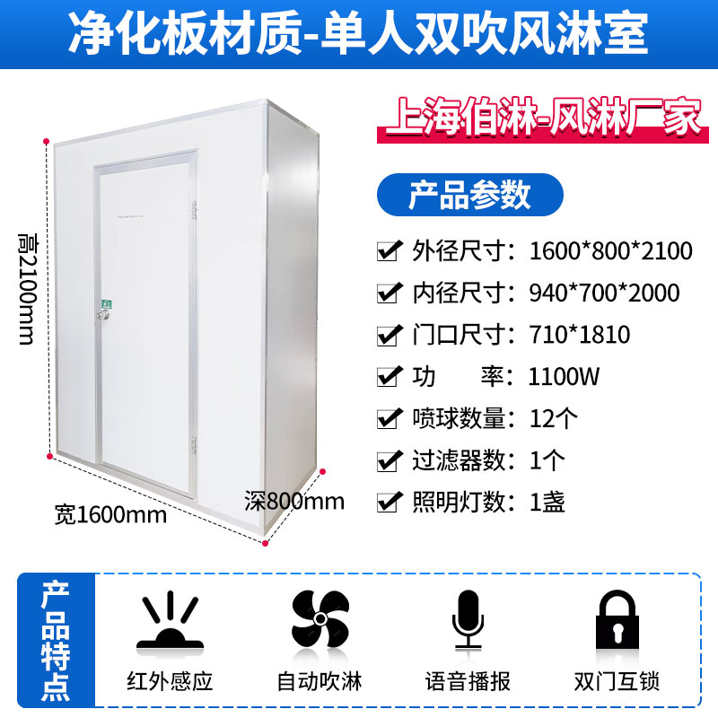 無塵潔凈風淋室如何進行分類